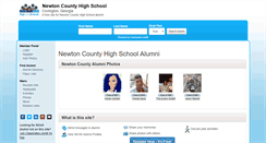 Desktop Screenshot of newtoncountyhighschool.org