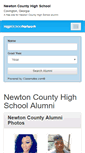 Mobile Screenshot of newtoncountyhighschool.org